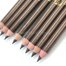 12X 19cm Long Brown Eyebrow Eye Liner Pen Pencil Cosmetics with Sharpen New