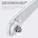 Portable Mini Neck Wearable Fan Rechargeable Neckband Air Cooler (White)