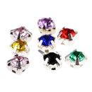 300x Acrylic Crystals Loose Faceted Beads Sewing Wedding Embellishment 4mm