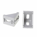 10pcs Fasten Fitting Angle 30x30 L Connector Aluminum Corner Bracket Joint Brace