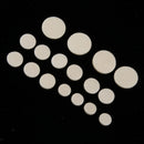 17pcs Eb Clarinet Pads Kit Set for Woodwind Replacement Parts
