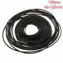 100pcs Mix Cassette Tape Machine Square Belt Repair Kit 1mm