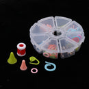 Knitting Tool Kit - Crochet Locking Stitch Markers Gourd Pins Stitch Counter