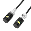 2pcs/lot Tail Number Styling New Car Auto Motorcycle License Plate lamp 12V A