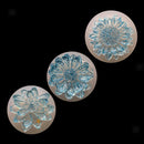 3 Pieces Mirror Silicon Mould Flower Mold AB Glue DIY Jewelry Making Crafts