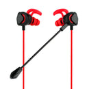 Universal Gaming Headset In-Ear Headphone With Control Mic For Mobile Computer