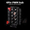 1 to 10 4 Pin PWM Cooler Fan HUB Splitter Extension Speed Controller (SATA)