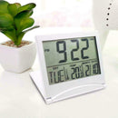 Multi-Function Folding Travel Clock Weather Calendar Temperature Countdown QNZ
