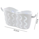 Kitchen Sink Faucet Caddy Bath Hanging Organizer Sink Draining Soap Sponge  B5B4