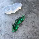 Pea Shaped silicone cake mold handmade soap  flower crafts diy cake decor tool Z