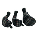 3x Golf Club Headcovers Numbered 1,3, 5,7 X for Oversized Drivers Fairway Hybrid
