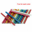 Adhesive Practical Mini Hot Melt Glue Sticks Glitter Art For Electric Tool