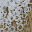 Practical 120Pcs Rubber O-Ring Switch Dampeners White For Cherry MX Keyboard