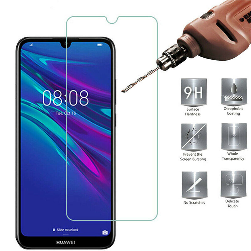 Screen Protector Transparent Tempered Glass Film Full Cover Fits For Huawei P30