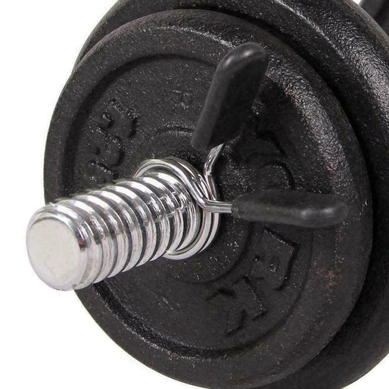 30mm 2pcs fitness dumbbell bar general barbell bar clip New prevent spring W2E6