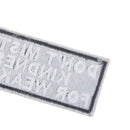 Don't mistake cloth badges patch embroidered applique sewing label patches BX