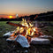 6 Premium Marshmallow Roasting Sticks 45 Inches Extra Long Extendable StainlP3Q8