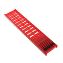Fishing Plastic Rig Board Double Side Spring Hooks Storage Catch Holder Tackle