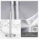 Stainless Steel Roll Paper Towel Rack Kitchen Tissue Holder Bathroom Toilet