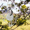 Solar Powered Wind Chimes Light Hanging LED Garden Outdoor Lamp Colour Chan L1E4