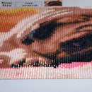 5D DIY Full Drill Square Diamond Painting Sad Dog Cross Stitch Embroidery