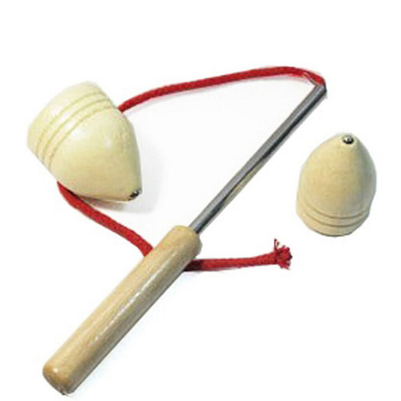 1 Set Wooden Gyro Spinning Top Gyroscope Peg-Top Chinese Classic Kids T CRAU Gw