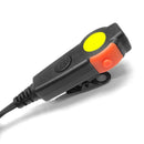 2 Pin Earpiece M Head PTT Mic Headset for HYT TC 700 600 500 Two Way Radio A