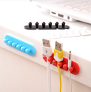 Wire Cable Organizer Line Winder Desktop Cord USB Management Clip Holder