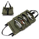 Roll Tool Roll Multi-Purpose Tool Roll Up Bag Wrench Roll Pouch Hanging Too H6G6
