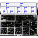 Black-force 12.9 Screw Alloy Level Hexagon Steel Plug Head Cap Screws M6 Series
