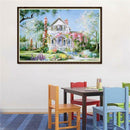 Yard Painting Embroidery DIY 5D Diamond Cross Stitch Kit Home Craft Decor