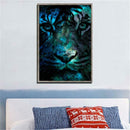 5D Tiger Full Drill Diamond Painting Embroidery DIY Cross Stitch Decor Gift