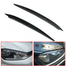 Carbon Fiber Headlight Eyebrow Eyelid Cover For VW Golf 7 GTI GTD R MK7 13-2017