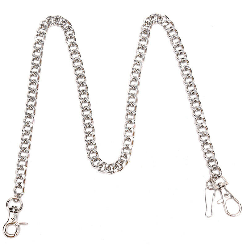 60cm Long Keyring Keychain Chain Hipster Pant Jean Key Wallet Belt Ring ClipAly