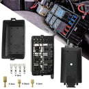 Universal DC 12V Car Marine Automotive 6-Way Relay+ 6-Slot Blade Fuse Holder Box
