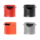 Knock Box Coffee Machine Espresso Recycle with Rubber Bar Container Red