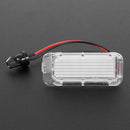 1 Pair LED License Number Plate Lights for Ford Focus Fiesta C-Max Mondeo