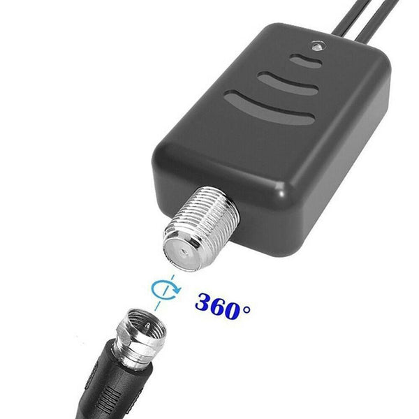 5000 Mile Range HDTV Antenna 4K HD Indoor Digital TV Aerial Signal Amplifier F4