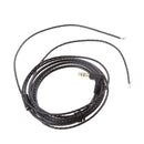 5Pcs 3.5mm Right Jack Earphone Audio Cable Repair Replacement Line DIY Black
