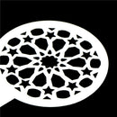 6pcs/set Ramadan Eid Mubarak lamp Design Coffee Stencils Cake Template Tool ME