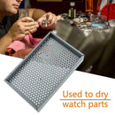 Aluminum Alloy Storage Tray Watch Parts Cleaning Tool Organizer Dryer Plate
