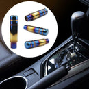 Universal Car Aluminum Burnt Blue Gear Shift Knob Shifter Lever Head V2 -130MM