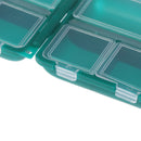 Fishing Lures Box Storage Fish Accessory Bait Tackle Plastic Compartment  Gw