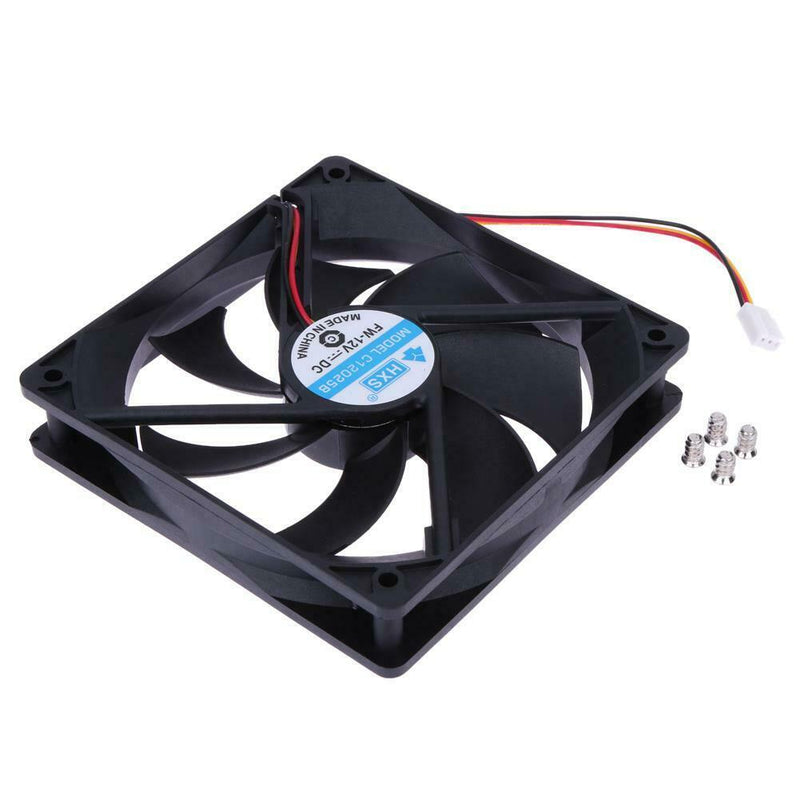 120mm 120x25mm 12V 3Pin DC Brushless PC Computer Case Cooling Fan