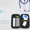 Ear Temperature Gun Storage Bag EVA PU Portable Travel Thermometer Case Box