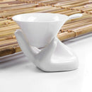 Kung Fu Tea Set Accessories Ceramic Buddhism Tea Filter,Tea Infuser Reusabl Q9L3