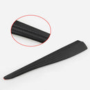 2 Pcs Carbon Style Bumper Lip Corner Side Scrach Protector Strip Guard vcd