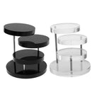 2pcs Round acrylic rack earring display stand Jewelry Store Show Holder