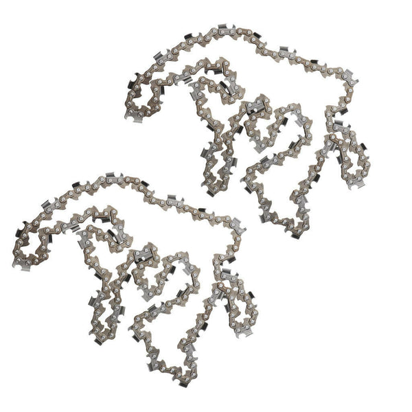Pack of 2 22inch 76 Drive Links Universal Chainsaw Saw Chain for STIHL Husqvarna