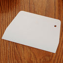 1pc Plastic Dough Cake Scraper Plain Smooth Jagged Edge Spatulas Cutters3C